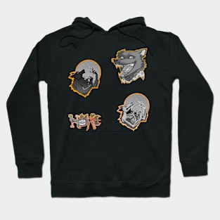 Halloween Werewolf Pack 5 Hoodie